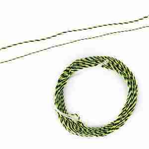 Tenkara fly line is furled or braided and is also tapered.